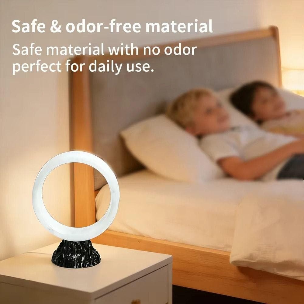 Candeeiro De Mesa Inteligente , Luz Noturna LED Com Design Circular Que Muda De Cor , Lâmpada Eficiência Energética Plug
