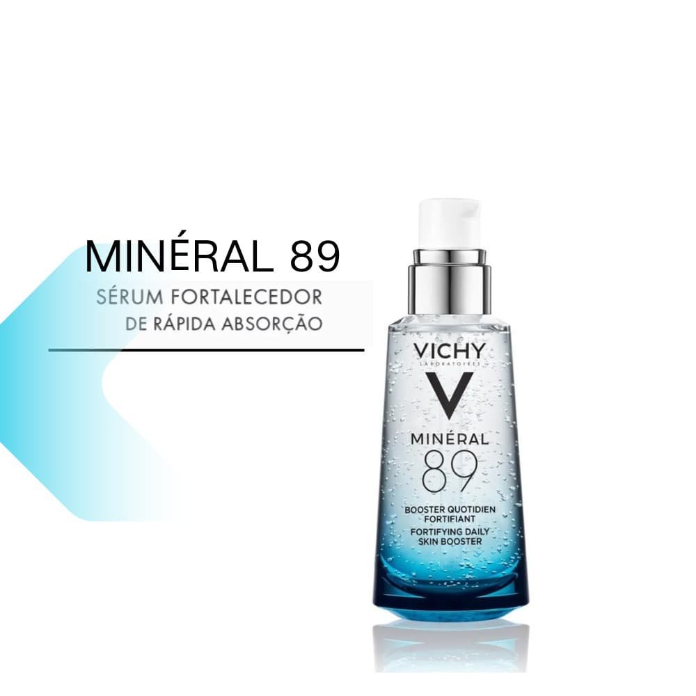Sérum Facial Hidratante Vichy Minéral 89 Booster Ácido Hialurônico 50ml