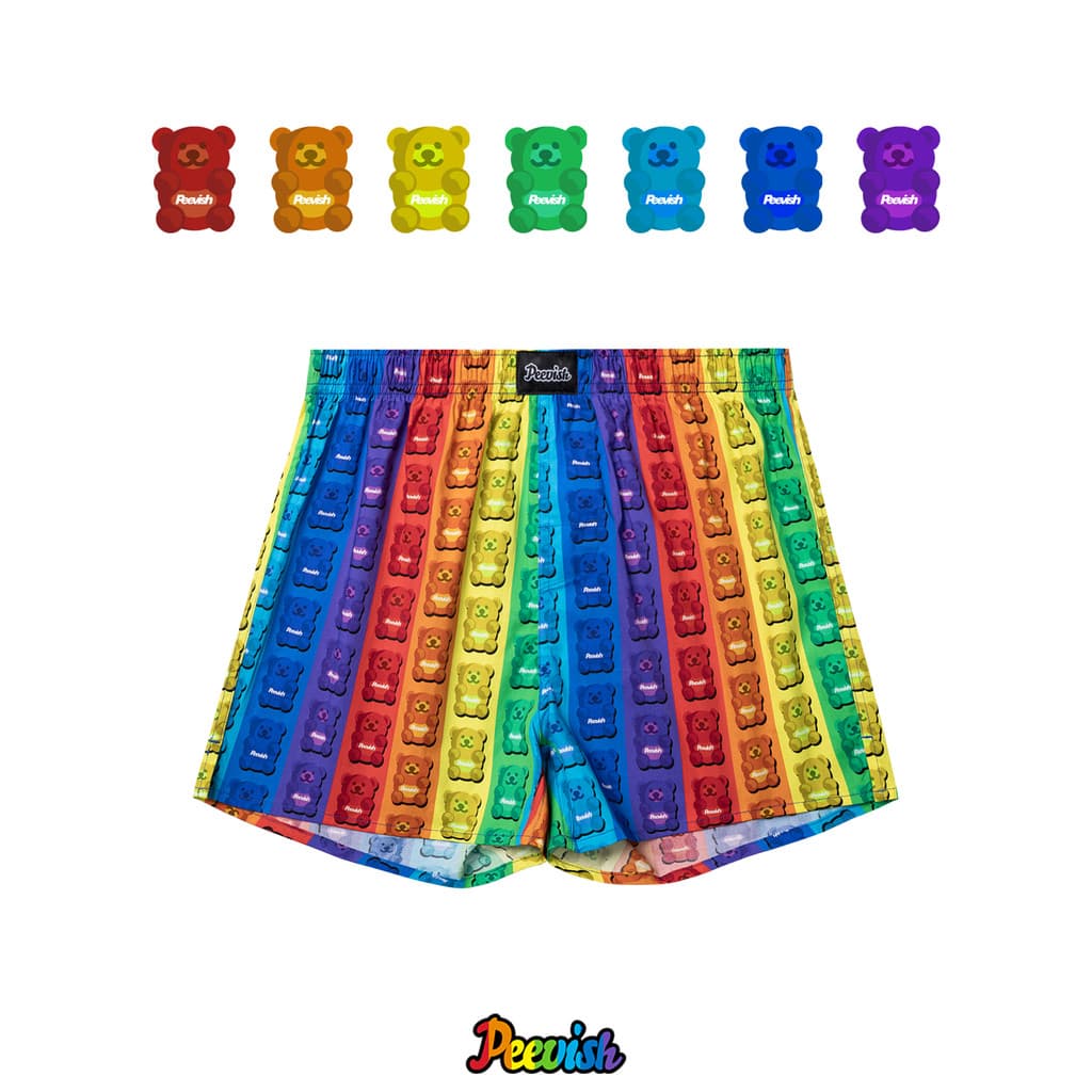 PEEVISH PEEVISH Calças de seta de algodão puro Roupa íntima solta Calças masculinas Calças de pijama curtas para casa fe