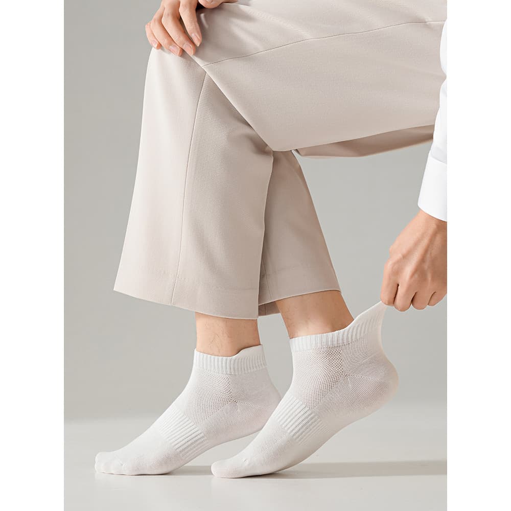 Meias masculinas meias de algodão puro desodorante absorvente de suor respirável meias primavera verão estilo fino menin