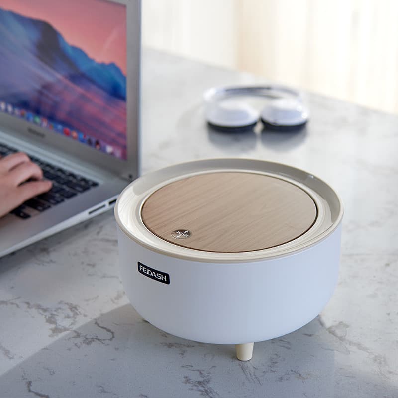 Mini lata de lixo japonesa, prensa simples, armazenamento de lixo, dormitório estudantil, mesa de cabeceira, lata de lix