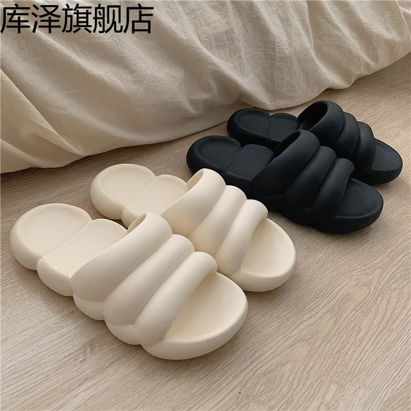 Casal casa chinelos homens mulheres interior casa estilo japonês moda desodorante de sola grossa antiderrapante sandália