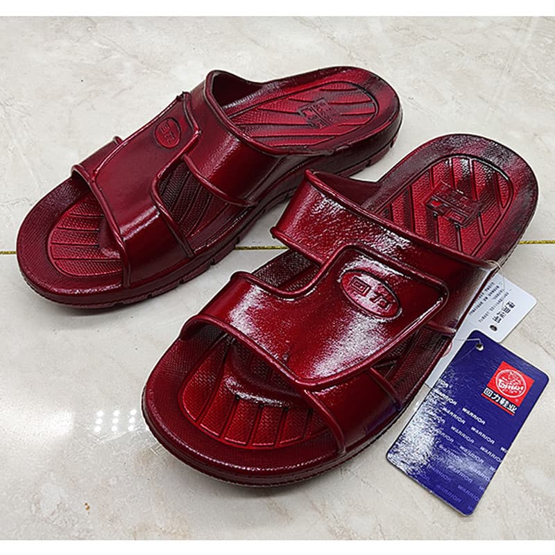 Chinelos masculinos genuínos Pull Back chinelos de óleo antiderrapantes sapatos de pai 3259