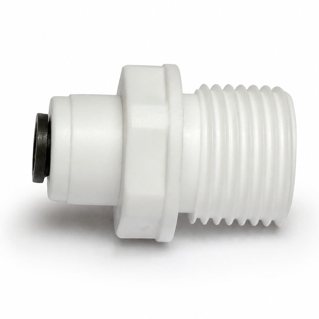 Conexão Reta 1/4 Ponto Água Mangueira Purificador Compatível Electrolux Consul IBBL Adaptador