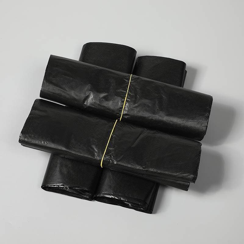 Saco de lixo preto doméstico tamanho pequeno 30x40cm cozinha portátil 50 orelhas penduradas espessadas 60 descartáveis