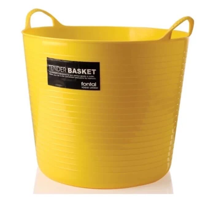 Balde de armazenamento de brinquedos Extra grande Balde de banho Cesta de armazenamento Balde de plástico Cesto de roupa