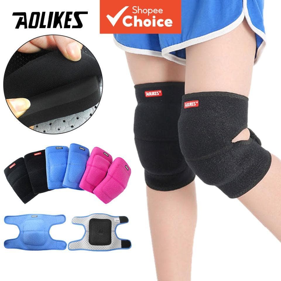Joelheiras Aolikes Infantil | Acolchoamento Espesso para Absorção de Impacto em Ciclismo e Esportes