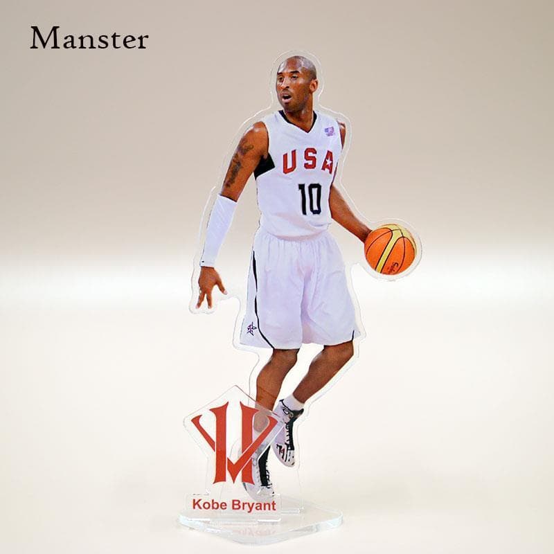 Kobe Kobe Curry Morante Irving Basquete Suporte de camada dupla Decoração de mesa Figura Boneca Fã Coleção de mercadoria