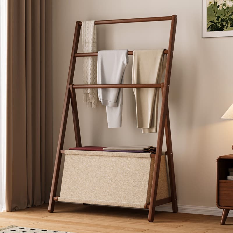 Cabide simples de chão Vertical para quarto, cabide doméstico para colocar roupas, armazenamento de secagem, haste para