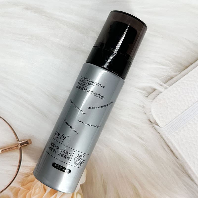 KYTY refrescante estilo fofo cabelo macio lama Zero limiar cuidados penteado Natural fragrância de longa duração Gel sec