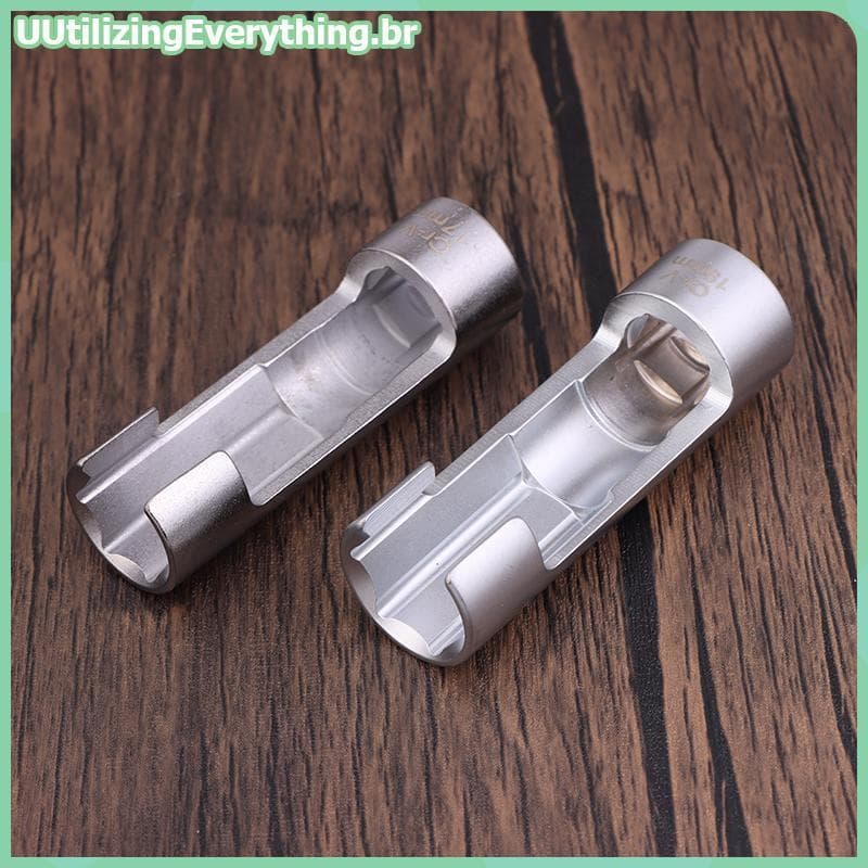 UUTIL 17/19mm Tubo Injetor Diesel Hex Remoção Manga Oxigênio Sensor Chave Ferramenta