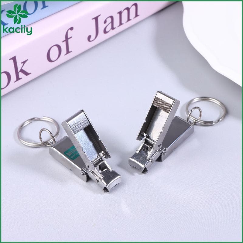 Mini Cortador De Unhas De Aço Inoxidável , Função De Lixa De Unha , Dobrável Requintado , Ferramenta Portátil De Esmalte