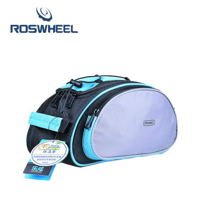 Lexuan bolsa de bicicleta Mountain bike Universal multifuncional bolsa de prateleira traseira Piggy bike bolsa de ombro