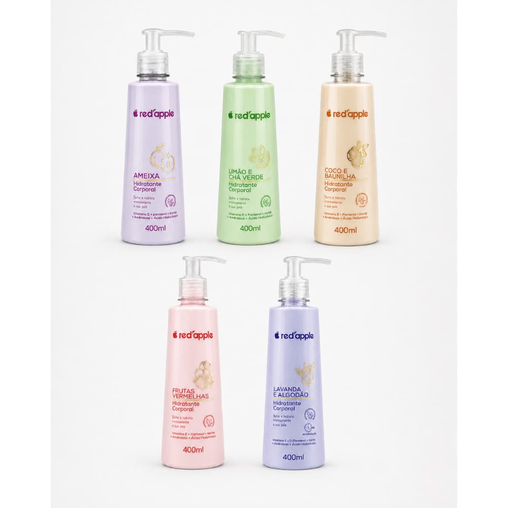 Hidratante Corporal Red Apple 400ml