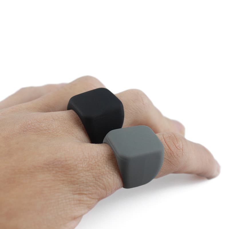 Anel de silicone Amazon Champion masculino estilo esportes ao ar livre anel de silicone Fitness série de acampamento