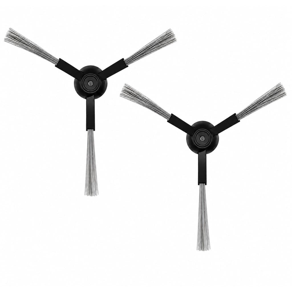02 un. Escova Lateral Compatível Robô Aspirador Xiaomi  Mijia  S10+  X10+  S20+  X20 Plus