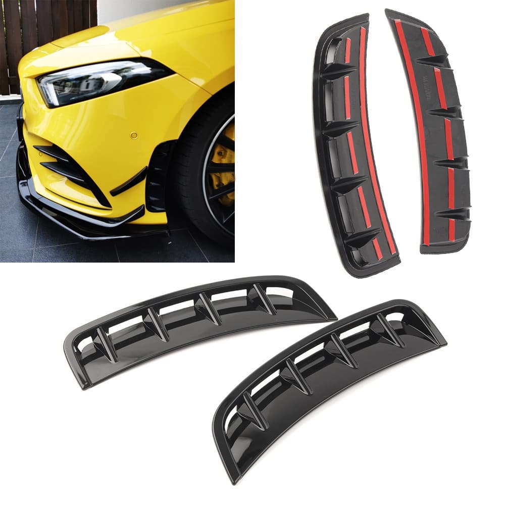 Roda Dianteira Do Carro ABS Ventilação De Ar Capa Fender Para Mercedes-BENZ A-Class W177 A200 A250 A220 A35 AMG Sport 20