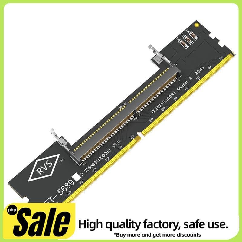 Memória DDR5 Atualizada Para Laptop , Adaptador De Mesa SO DDR5 UDIMM , Testador De Cartão DDR Conversor