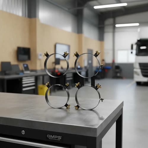 Kit Aro Farol Olho De Anjo P/ Mercedes 1620 1634 Somente Aro
