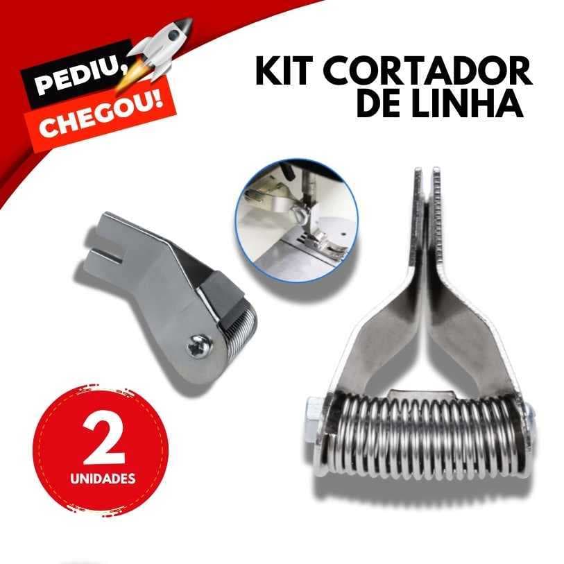 Cortador de Linha Manual para Máquina Reta Acabamento Limpo Profissional na Costura Corte Rápido