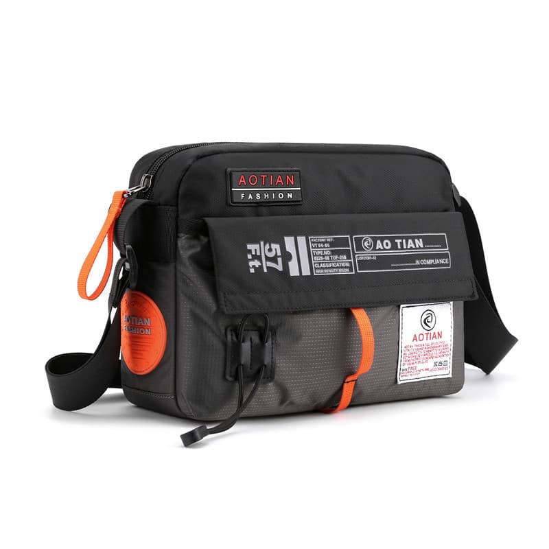 Street Wear japonês saco do mensageiro lazer ao ar livre bolsa de ombro menino saco do mensageiro versão coreana saco do
