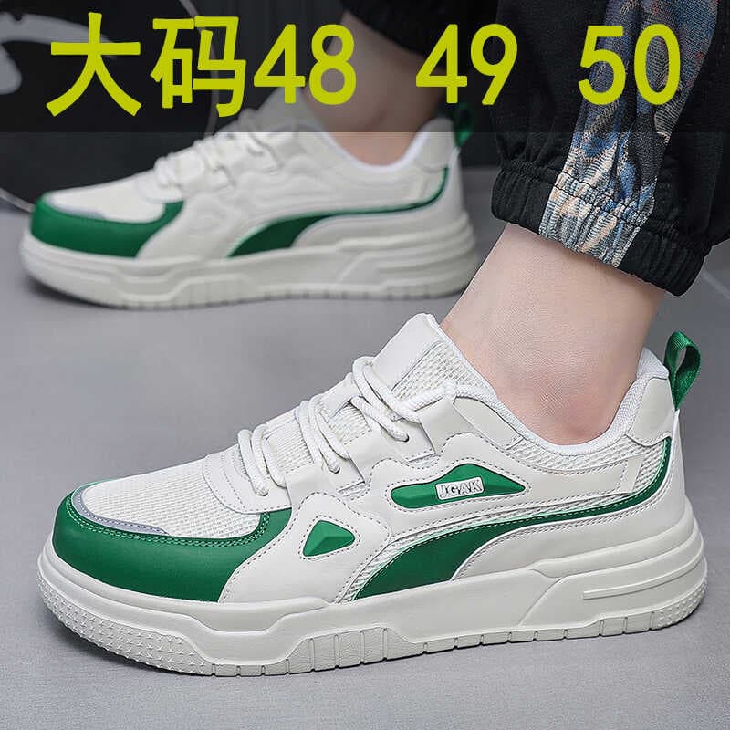Sapatos masculinos tamanho extra grande 50 tamanhos malha respirável tênis de cano baixo 49 sapatos casuais esportivos 4