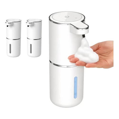Kit 2 Dispenser Automático 380ml Sensor Usb Recarregável...