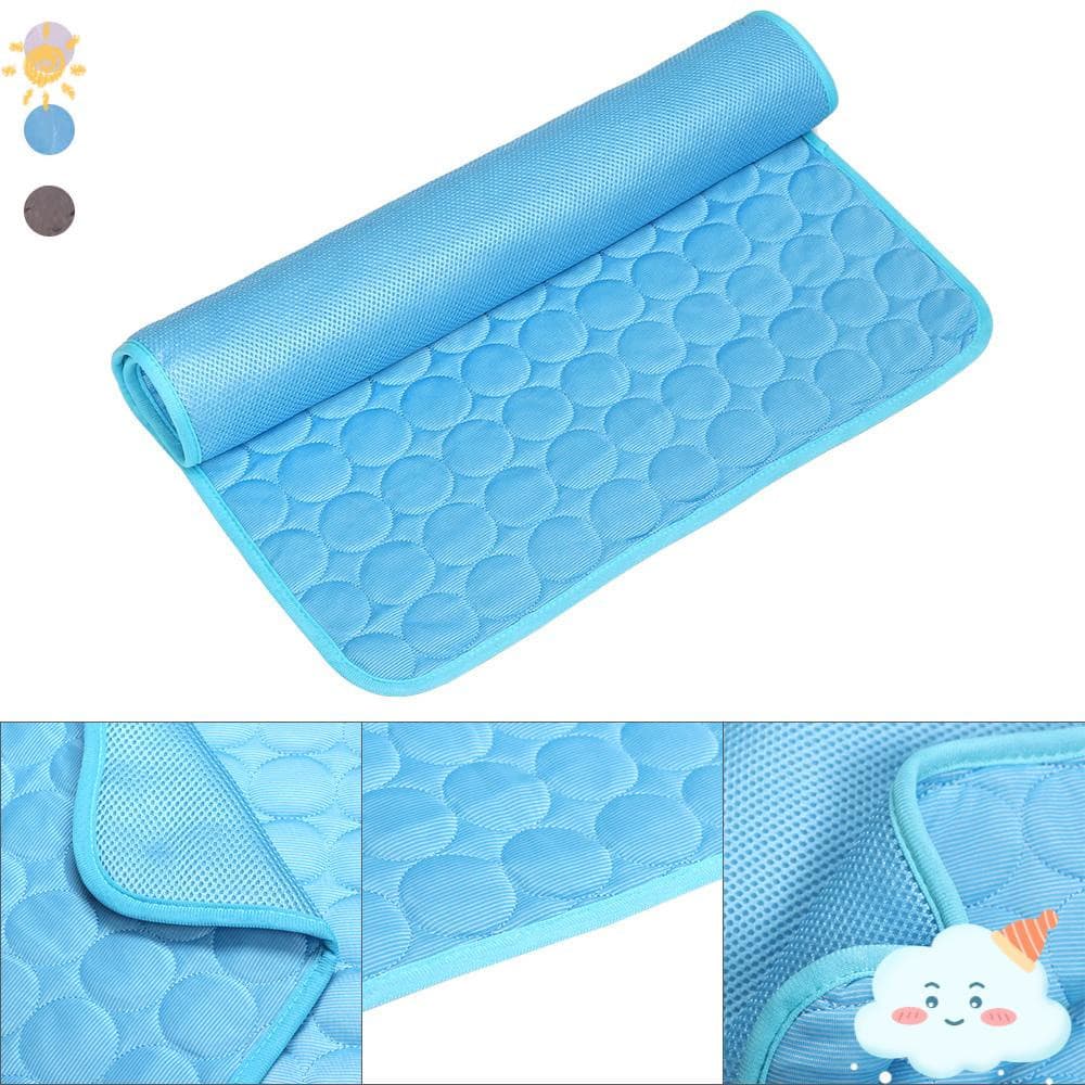 Tapete Refrescante para Animais de Estimação Resistente à Umidade, Cama Fresca de Seda Gelada para Cães e Gatos