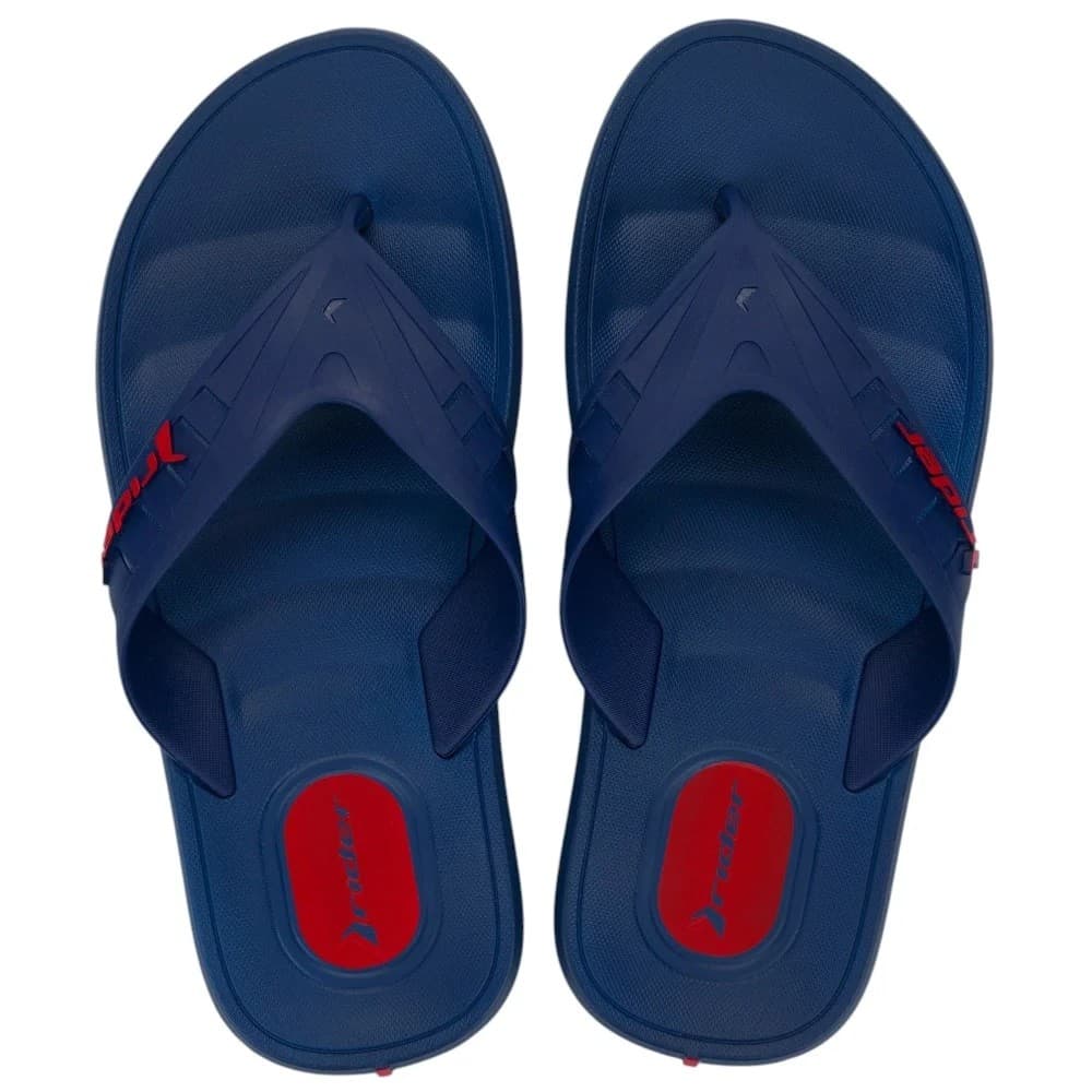 CHINELO MASCULINO RIDER MOVING II AZUL / VERMELHO 12492