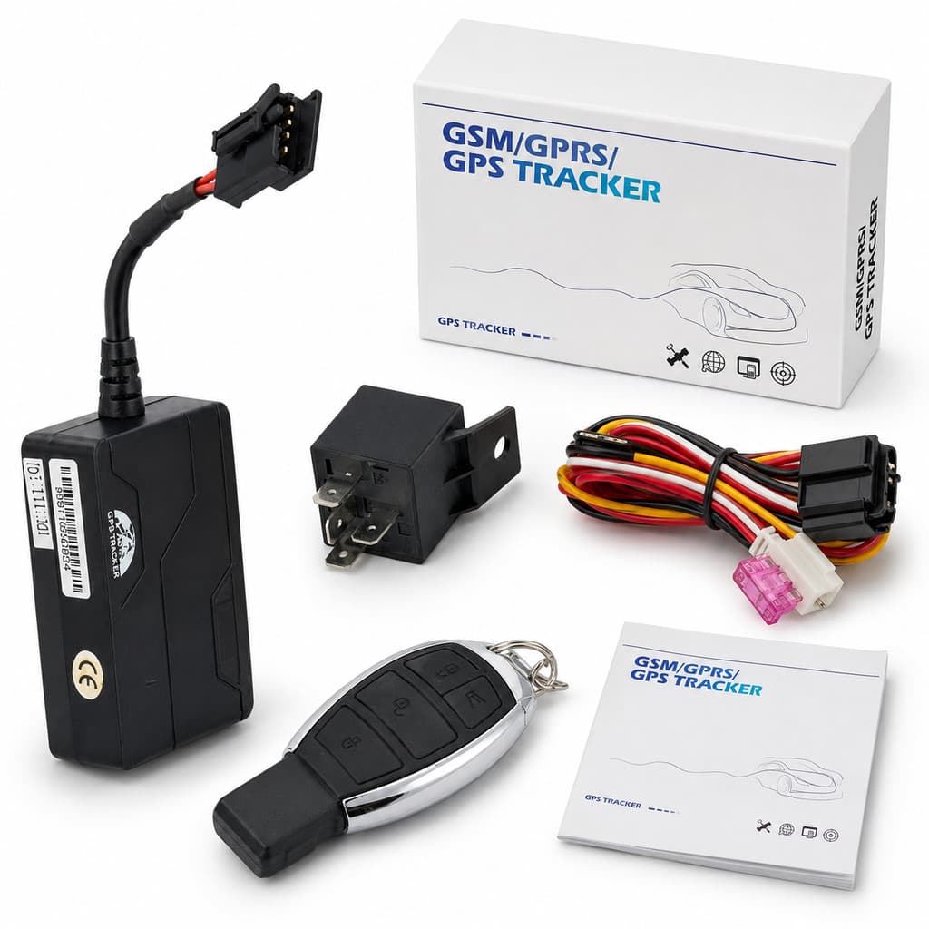Rastreador GPS Veicular Coban TK311C Tracker Bloqueador Carro Moto Caminhão GSM GPRS Tempo Real Cerca Eletrônica IP67
