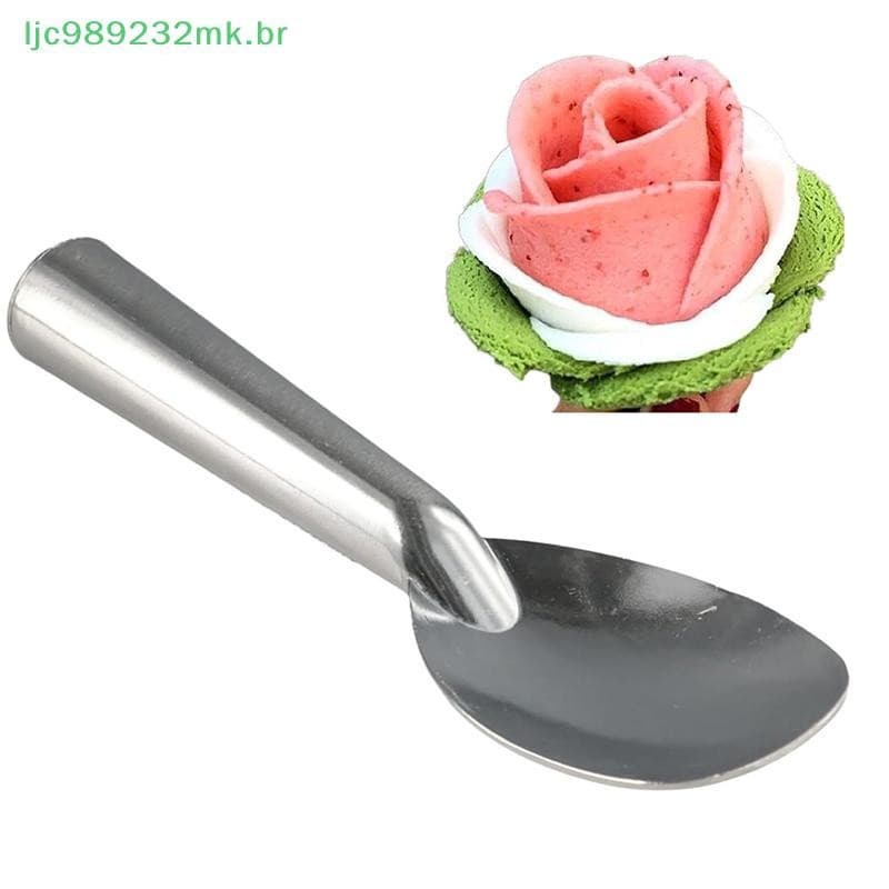 [MYBR] Colher De Sorvete De Liga De Alumínio Sobremesa Para Hotel Doméstico , Perfeita E Servir Alimentos Congelados Dur