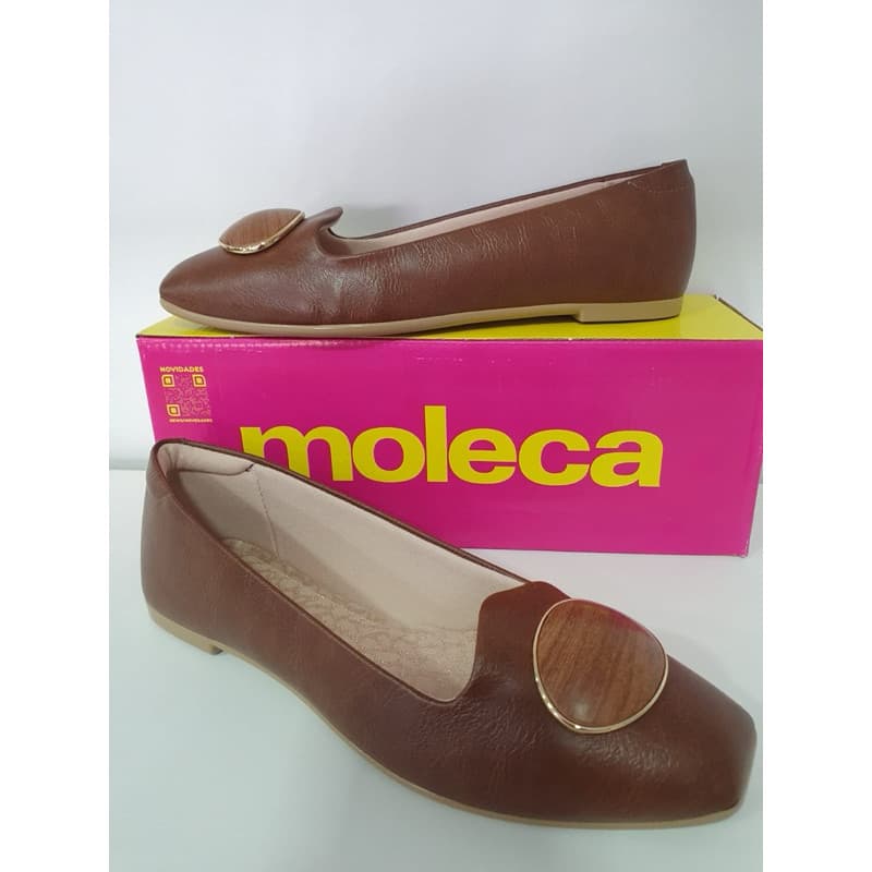 Sapatilha Moleca Napa New Nancy Avelã Feminina Confortável Casual Leve Macia Original Ref. 5824114 Elegante