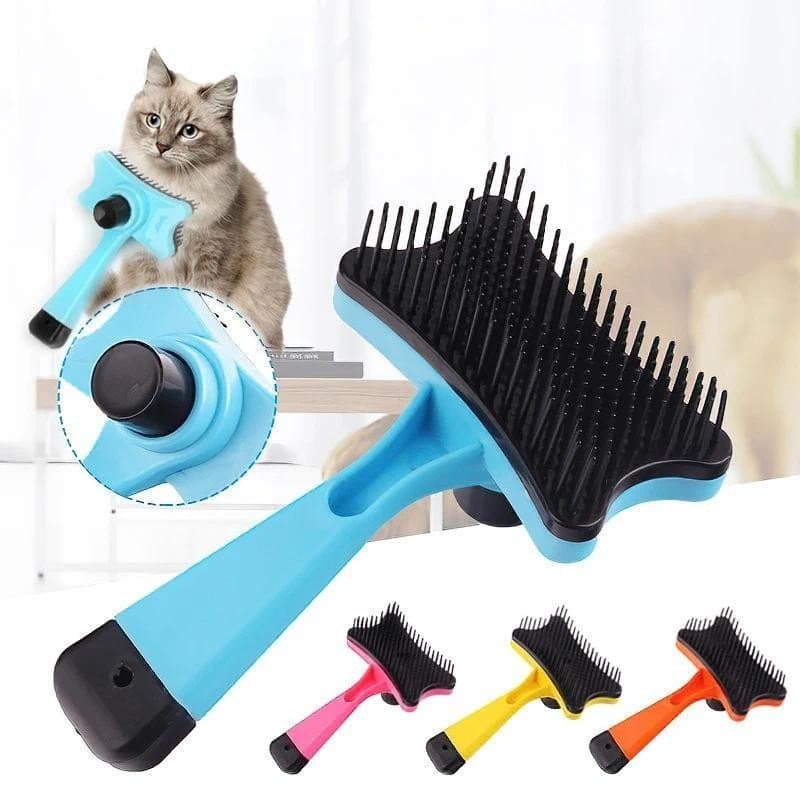 Escova Para Cães E Gatos , Acessórios Animais De Estimação , Escovas Cortadoras , Pino Macio , Pente Remoção De Pelos Co