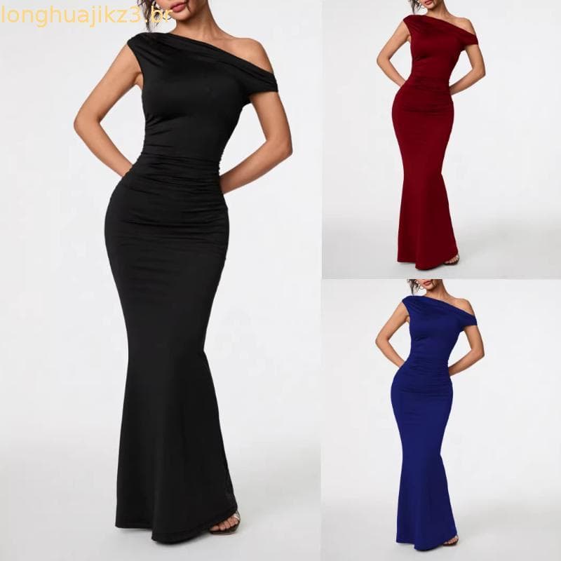 Vestido Longo Feminino Multiformas Amarração Costas Moda Festa Casamento