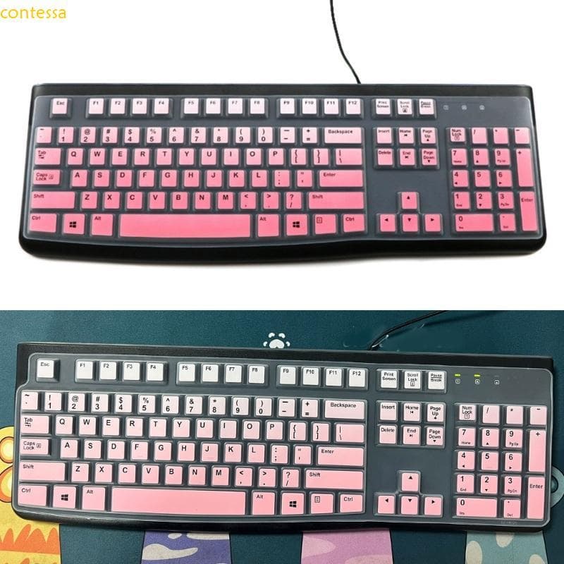 contessa Profissional À Prova Poeira D Capa Teclado Para K120 MK120 Protetores Pele Fio Acessórios