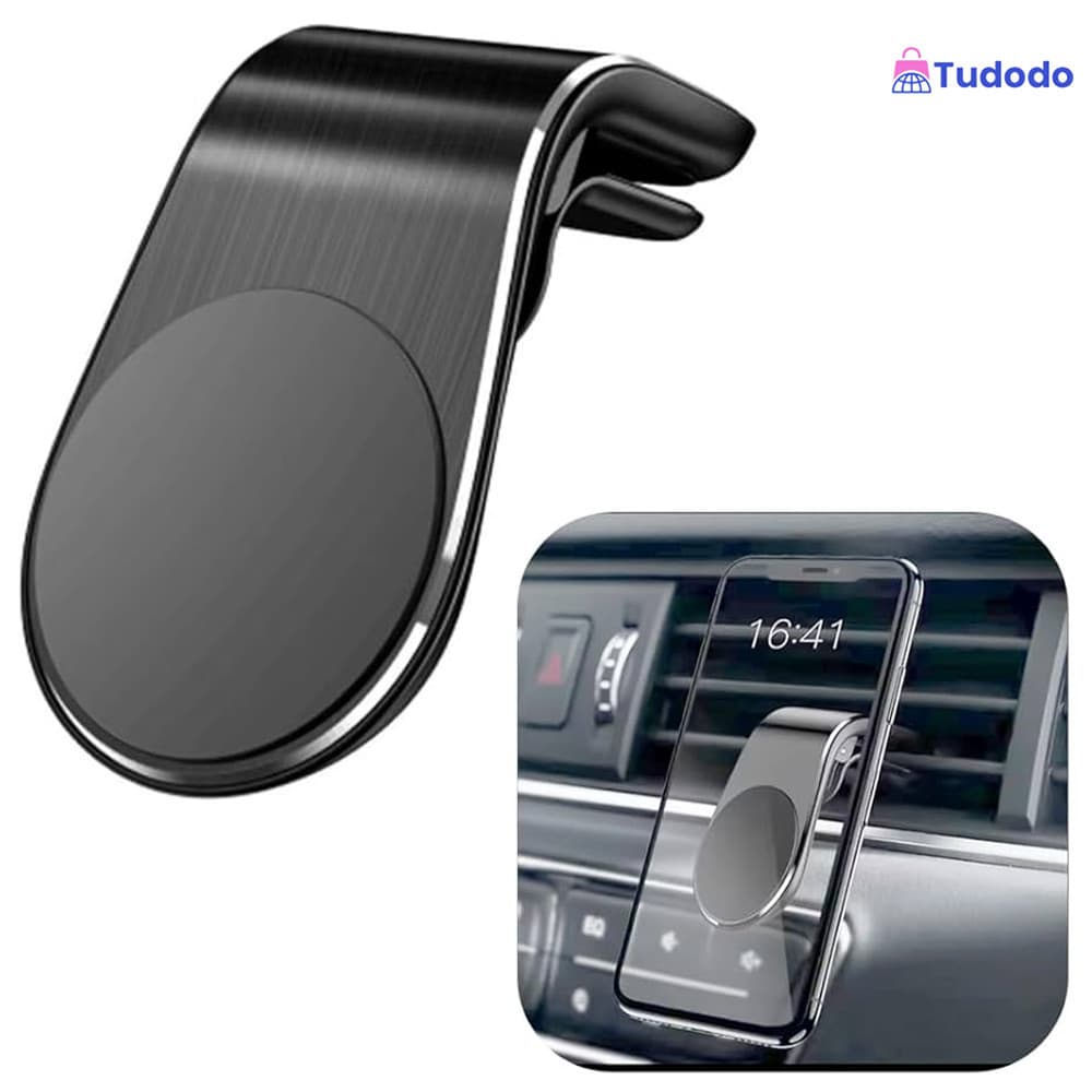 Suporte Magnético para Celular para Carro com Ímã Forte e Instalação Rápida LDFF