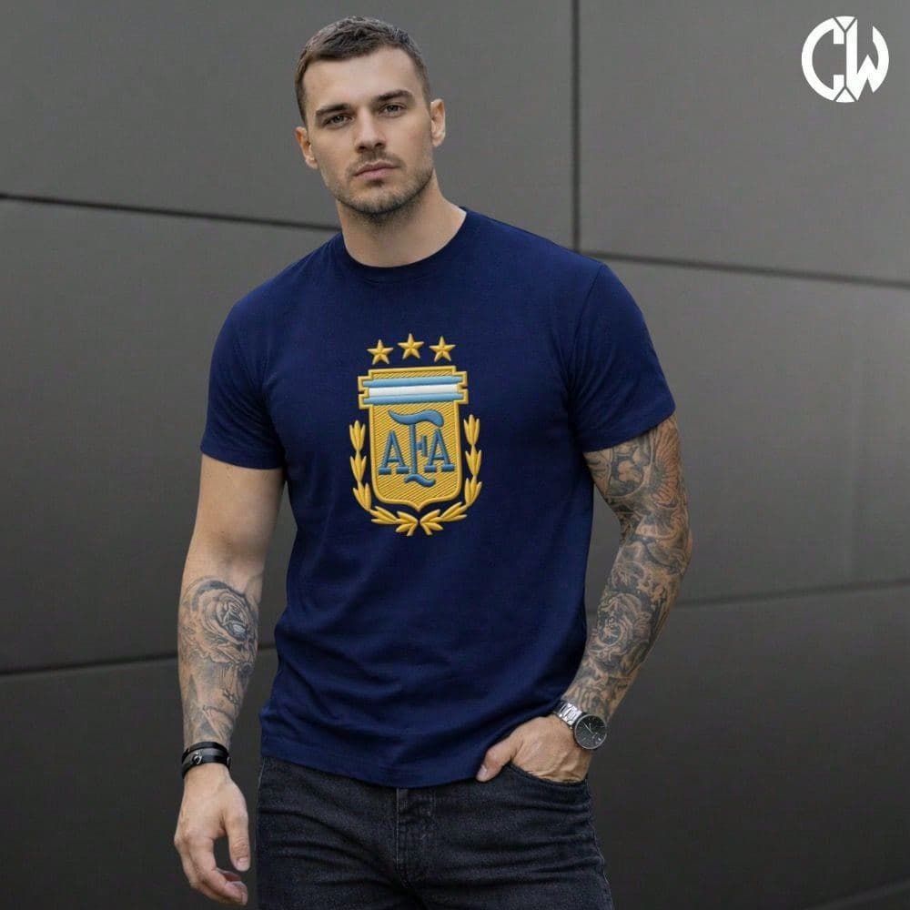 Camiseta Argentina Time Futebol Torcedor 100% Algodão Lançamento premium Super Oferta