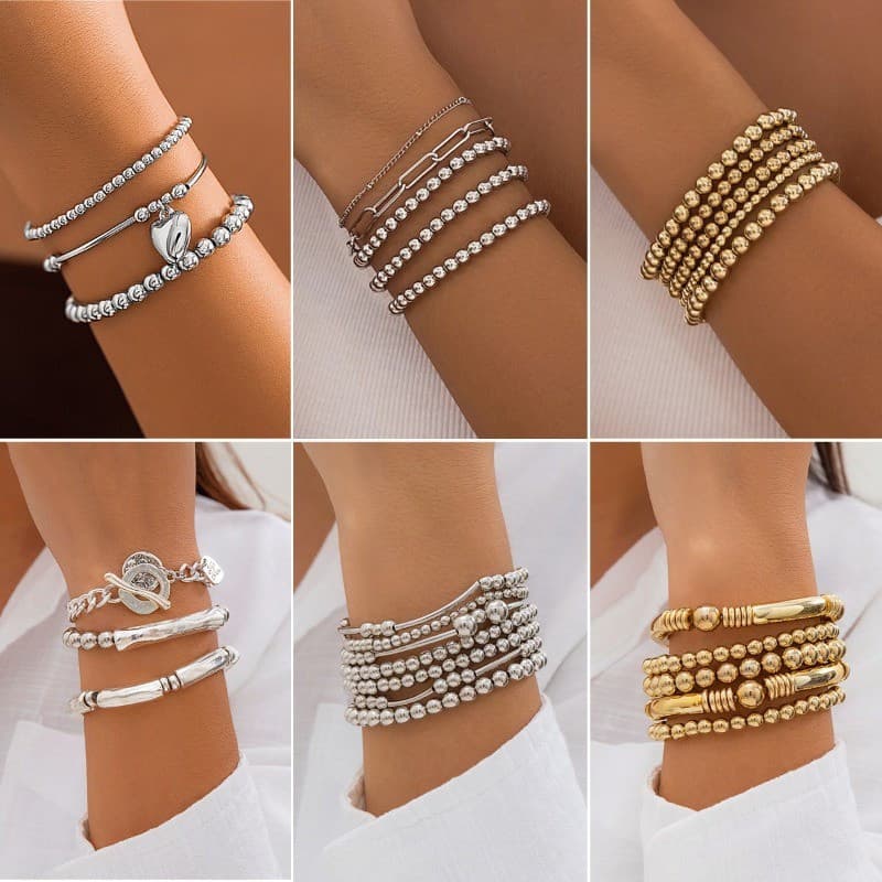 Novo 2026 Jóias Doce E Legal Frisado Spice Girls ins , design De Nicho Amor Pingente metal Vento Pulseira