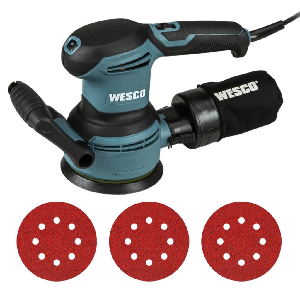 Lixadeira Orbital Elétrica Profissional 127v 400W Wesco