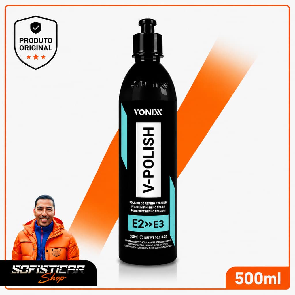 V-polish Polidor Refino Premium (500ml) - Vonixx