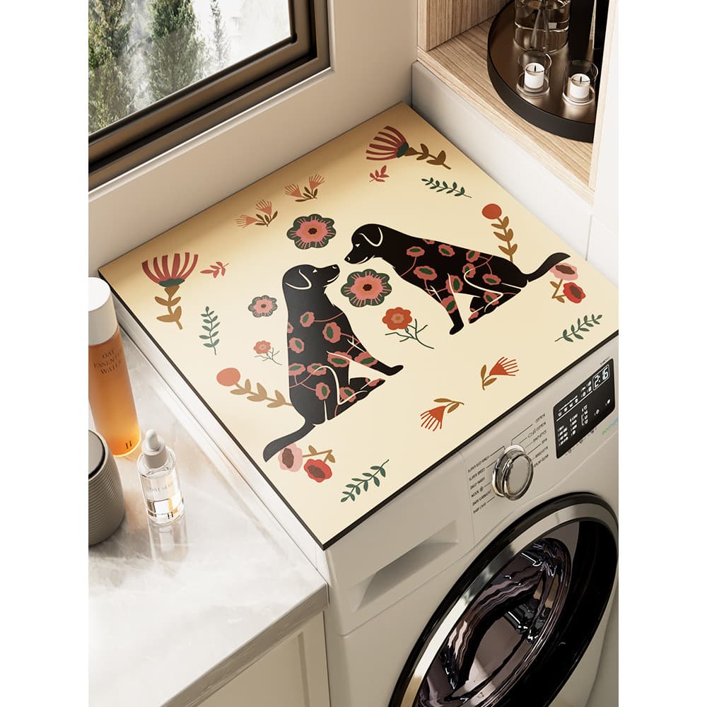 Tipo de tambor máquina de lavar automática Anti-poeira capa de geladeira pano à prova dwaterproof água protetor solar se