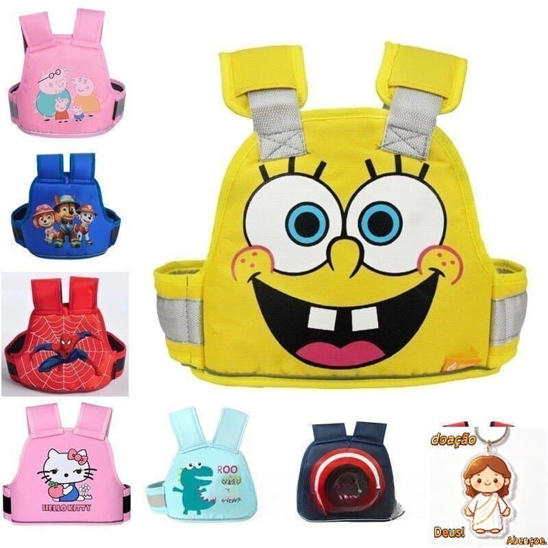 Cinto de Segurança para Motocicleta Infantil H69P DS06