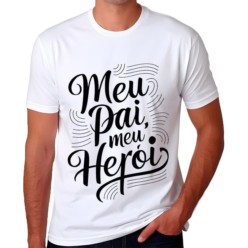 Camisa personalizada dia dos Pais, camiseta seu time dia dos Pai