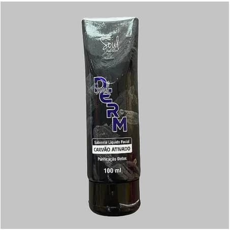 Sabonete Líquido Facial Carvão Ativado Soul Derm 100ml