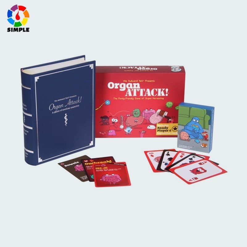 Organ ATTACK! Funny Gathering Card Board Game
