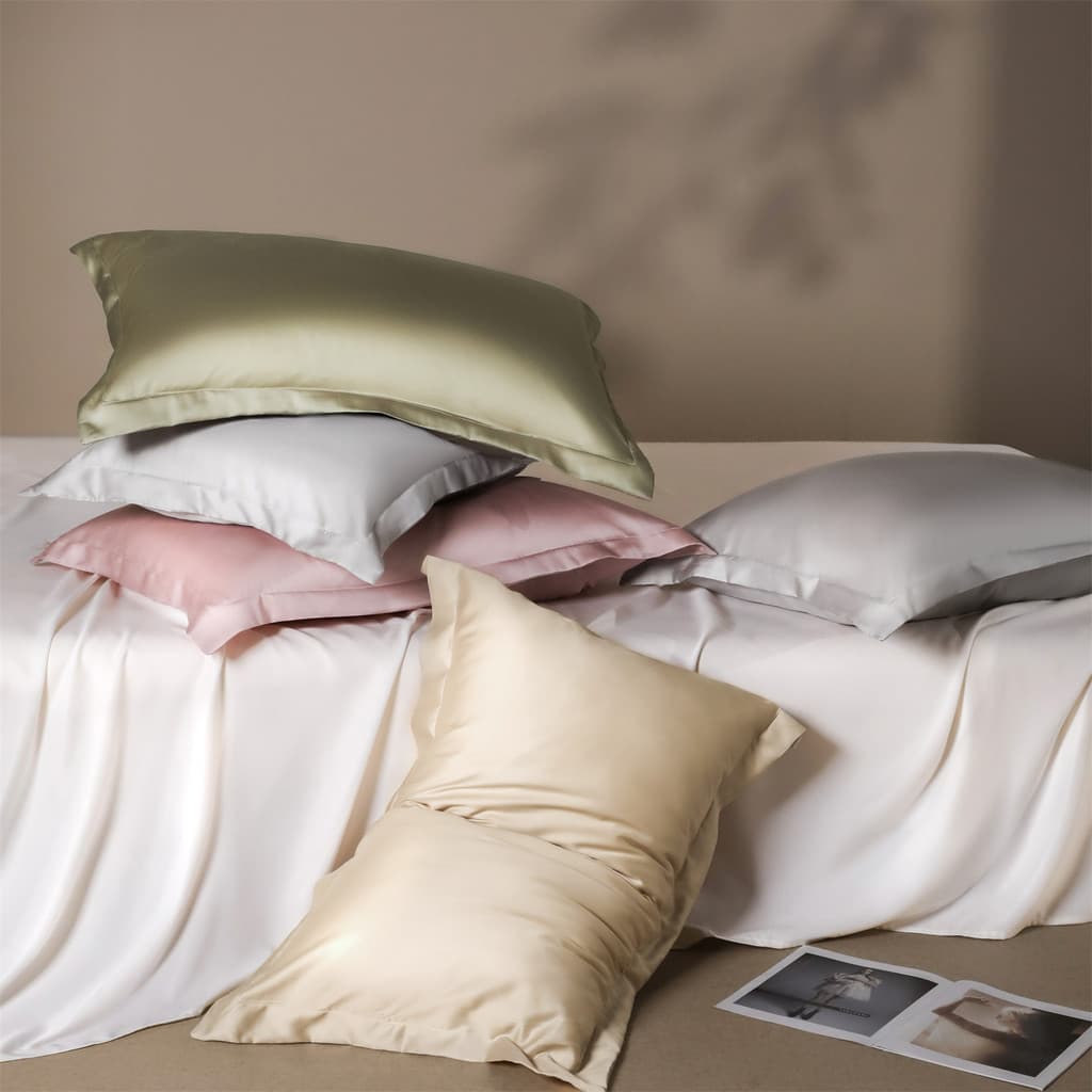 Fronha De Cor Lisa Classe A 60 Lyocell Tencel Cool Feel Peça Única
