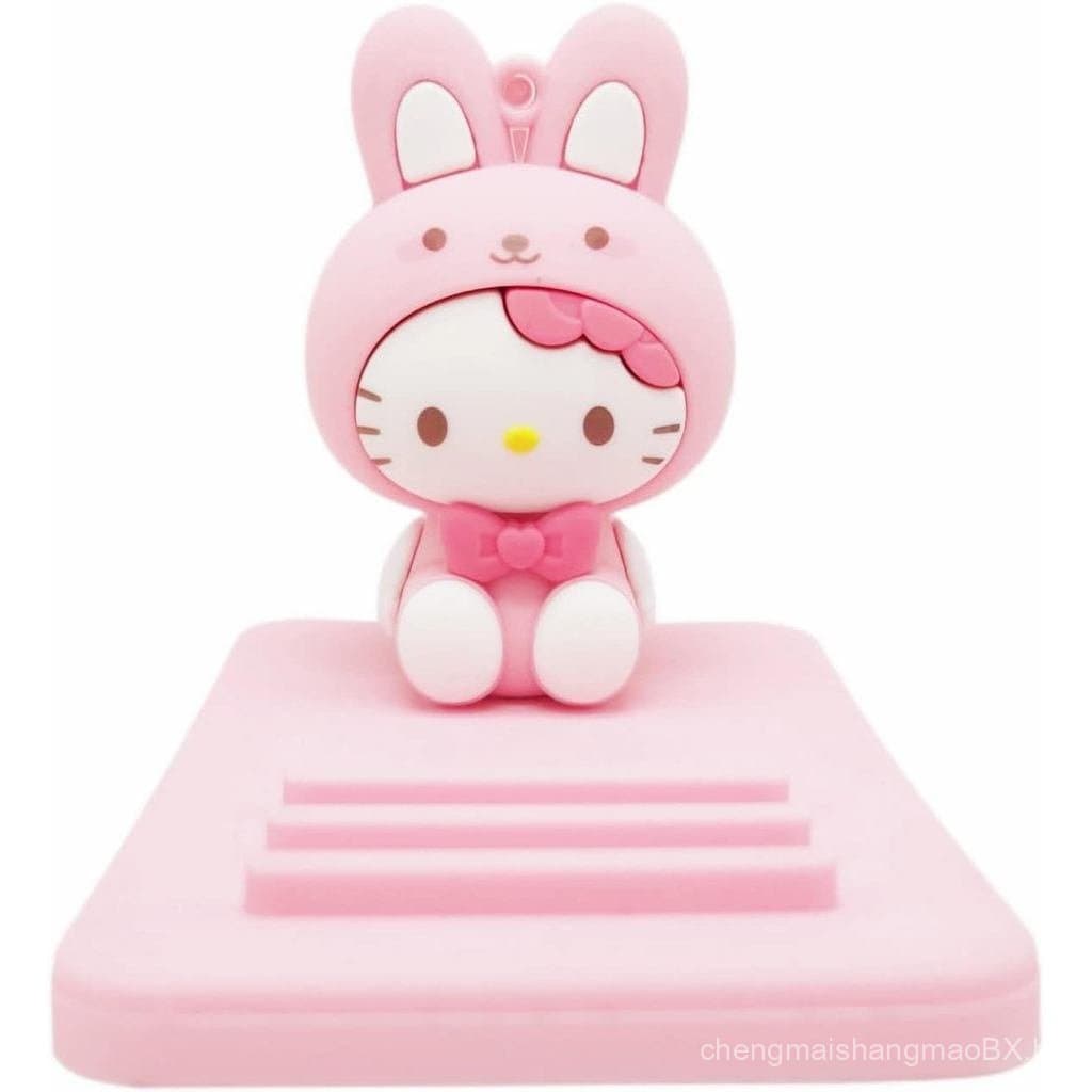 Suporte de mesa fofo para celular, ideal para meninas, compatível com todos os telefones.