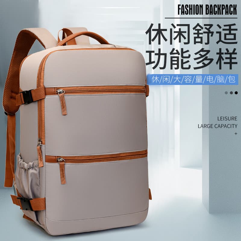 Mochila de viagem para negócios, adequada para embarcar em aviões, unissex, leve, elegante, organizador de bagagem de vi