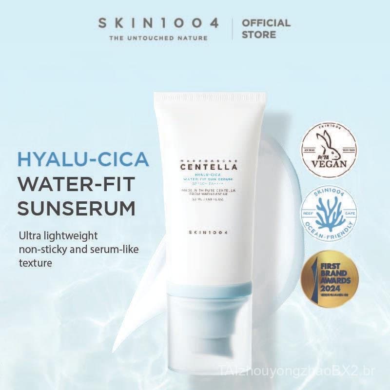 Essência Hidratante com Ácido Hialurônico e Centella Asiática de Madagascar 1004, Protetor Solar 15ml/50ml/100ml