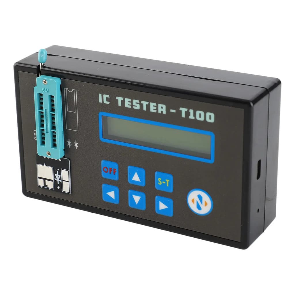 Testador Universal De CI IC Tester T100 ZIF 40 Pinos